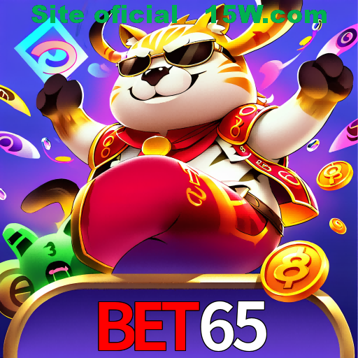 Imagem promocional da Bet65 mostrando a plataforma e suas vantagens